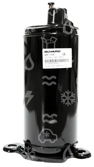 kompresor rotační BOYARD, QXC-21K, R407C, 220-240V/50 Hz, 12172/3580